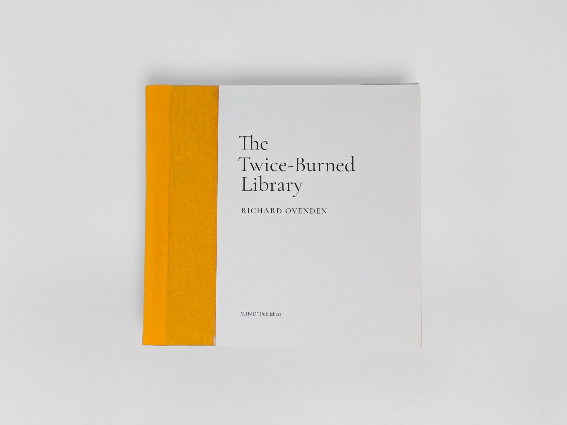 Cover boek Twice Burned Library